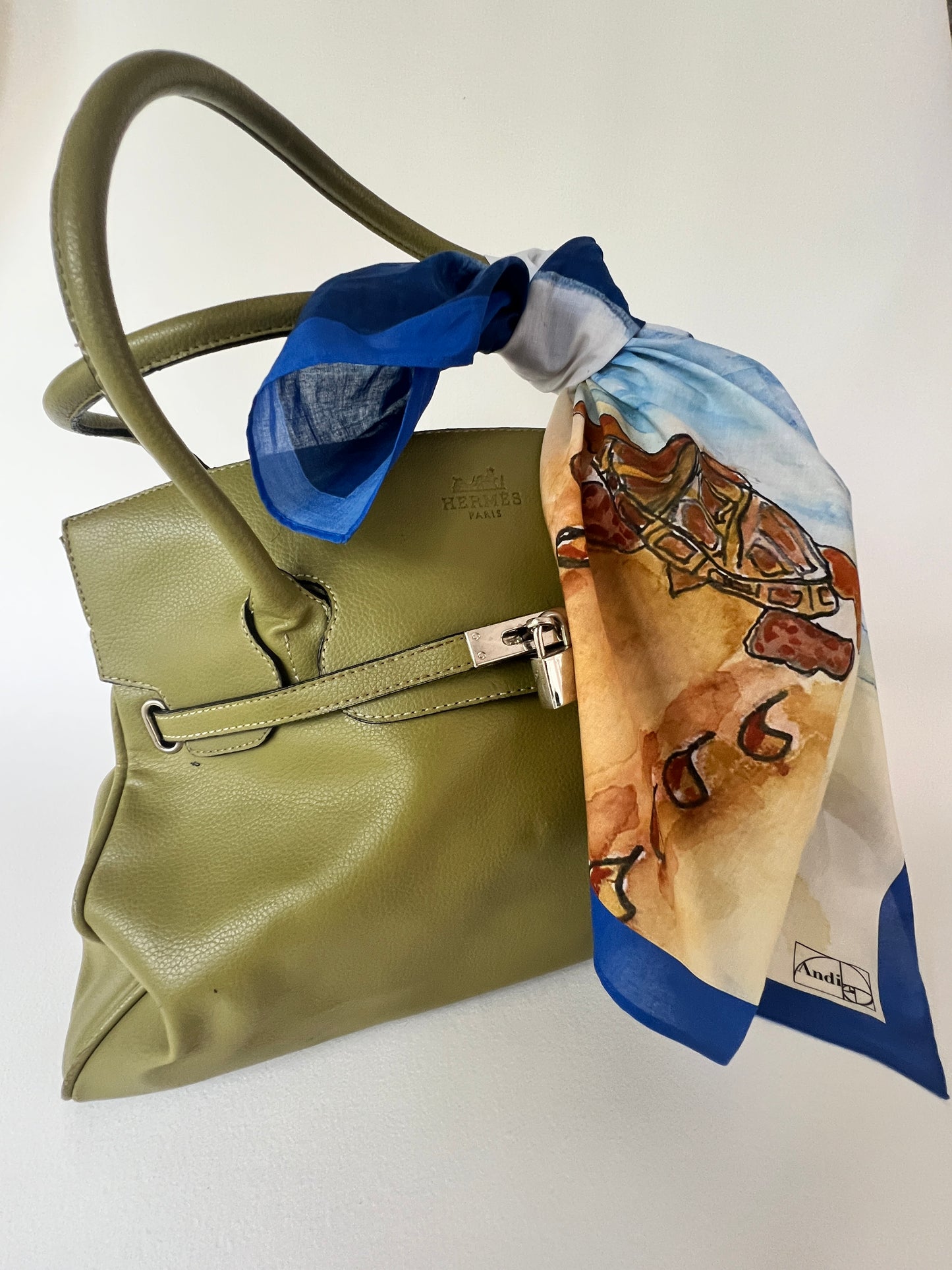 25 x 25 inch square 100% Organic Cotton Sea Turtle Full Moon